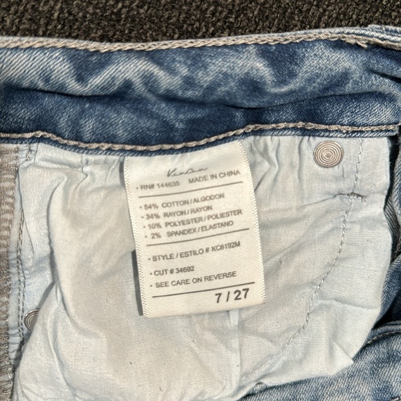 Kancan high waisted distressed skinny jean - Picture 4 of 4